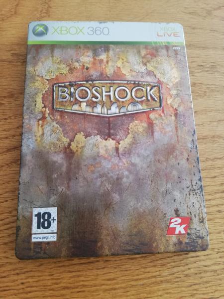 Bioshock komplett mit Anleitung XBOX 360 USK ab 18 Jahren im Steelbook